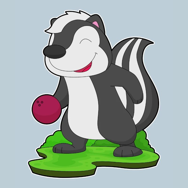 Skunk Bowling Bowling Ball