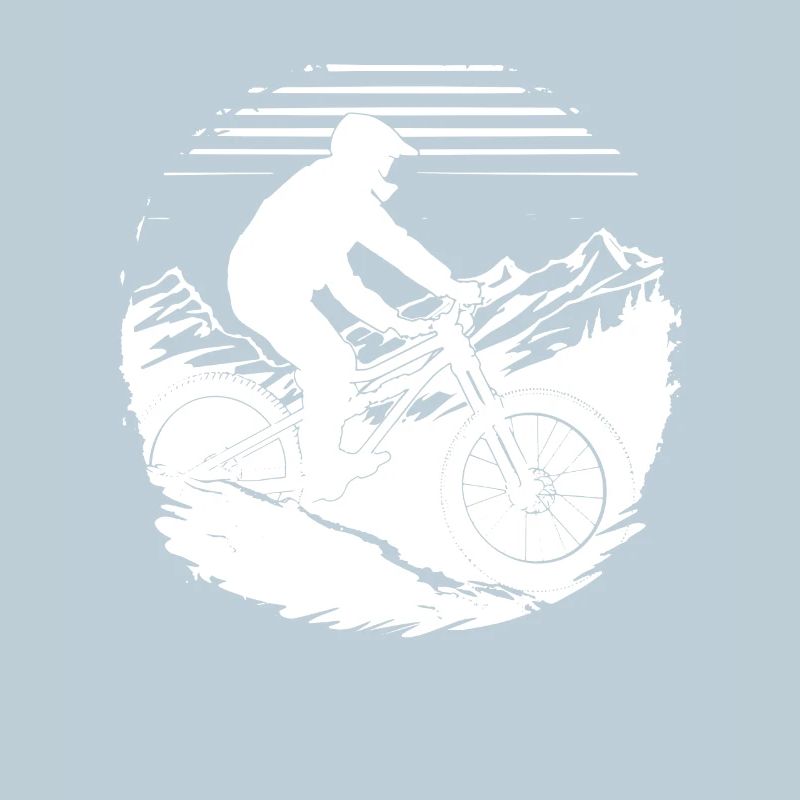 Mountain Biker Drawing