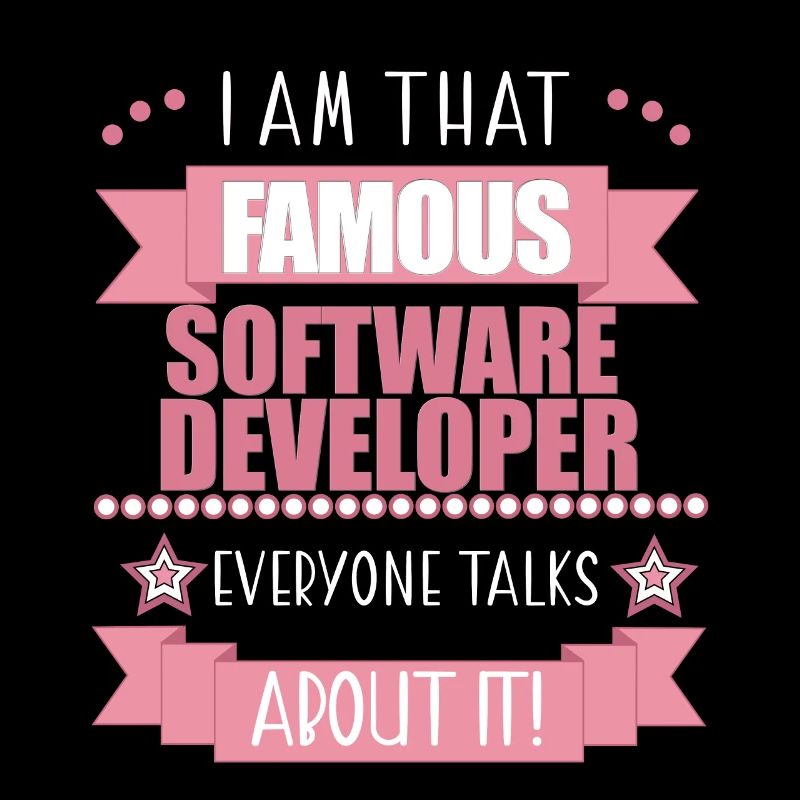 Software Developer Profession Ladies Gift