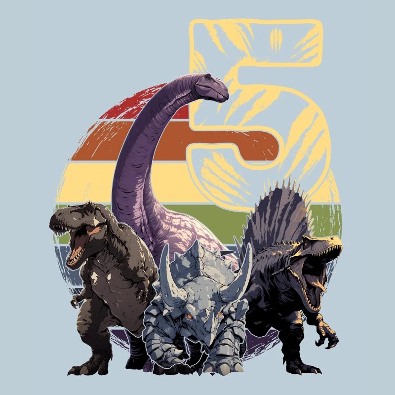 Cool dinosaure 5 ans 5e cadeau d’anniversaire