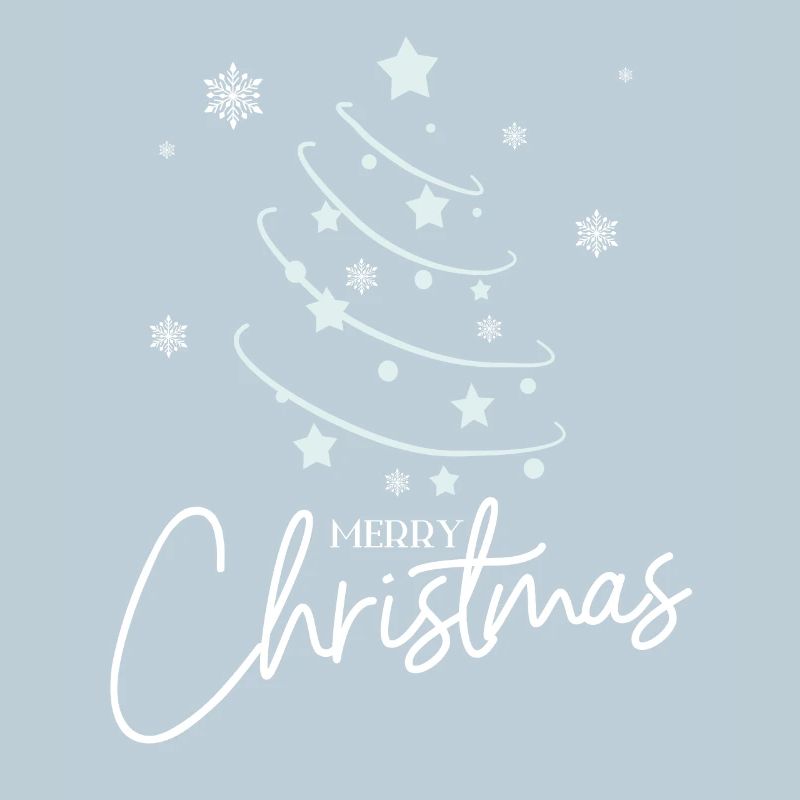 Weihnachtsstern Spirale Stil