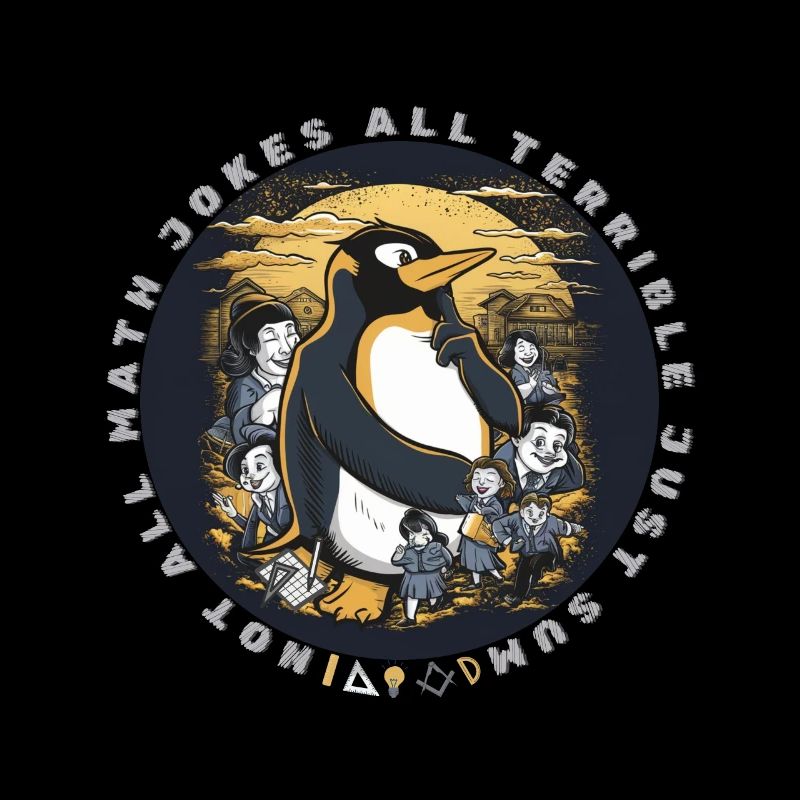 Not All Math Jokes All Terrible Just Sum Penguin