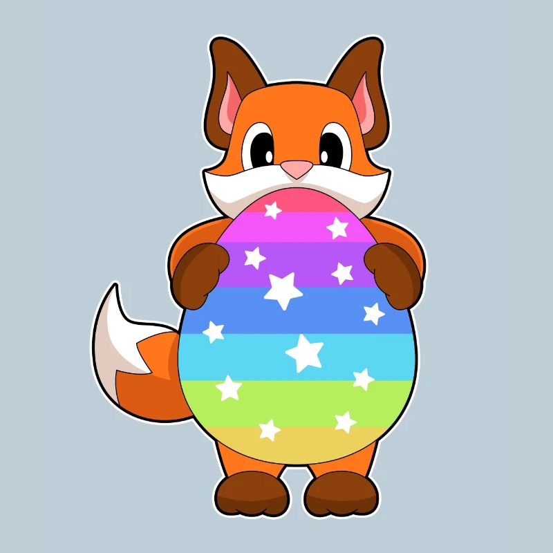 Oeuf de Pâques Fox