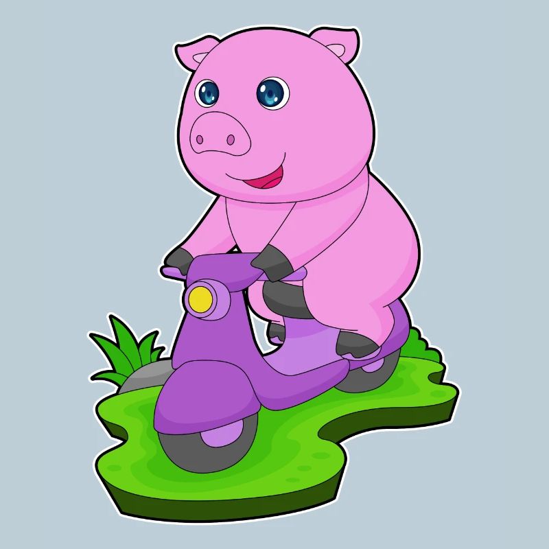 Trottinette Pig