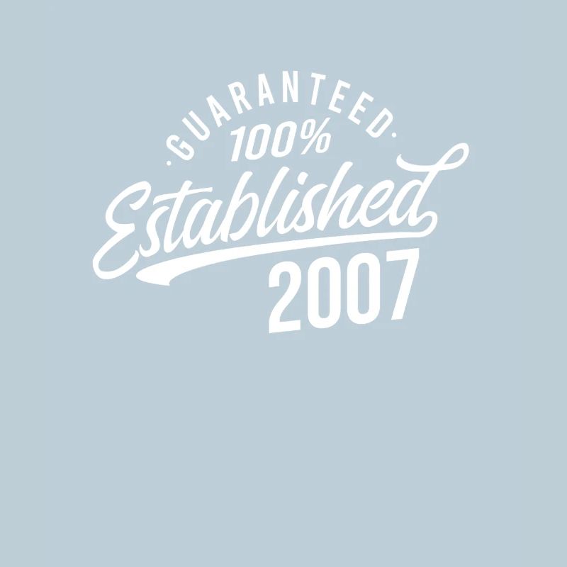 geburtstag Established 2007