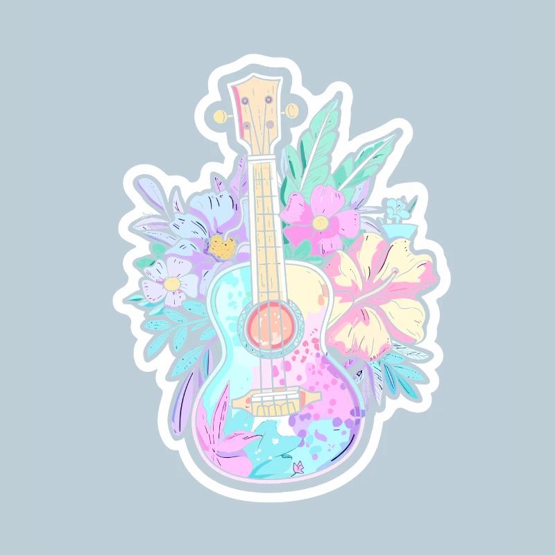 Ukulele Comic Style