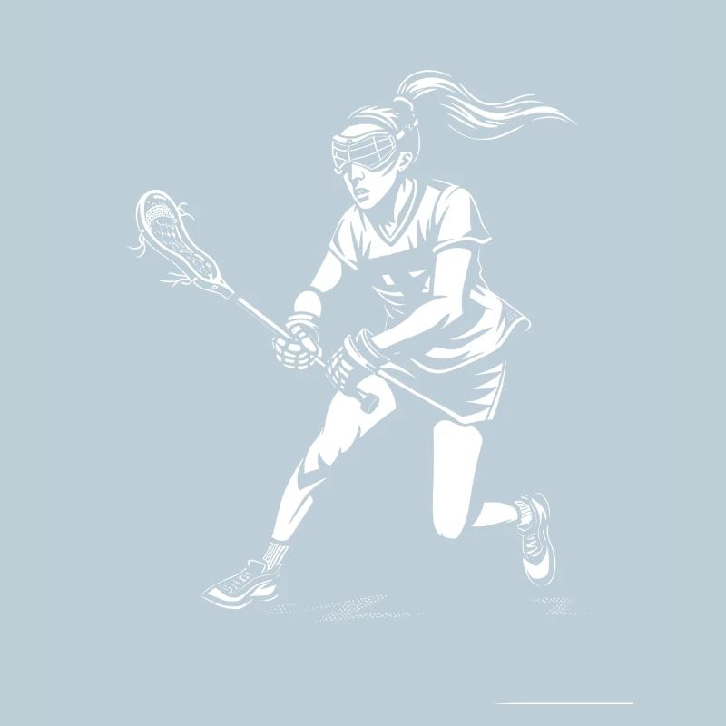 Joueuse de crosse