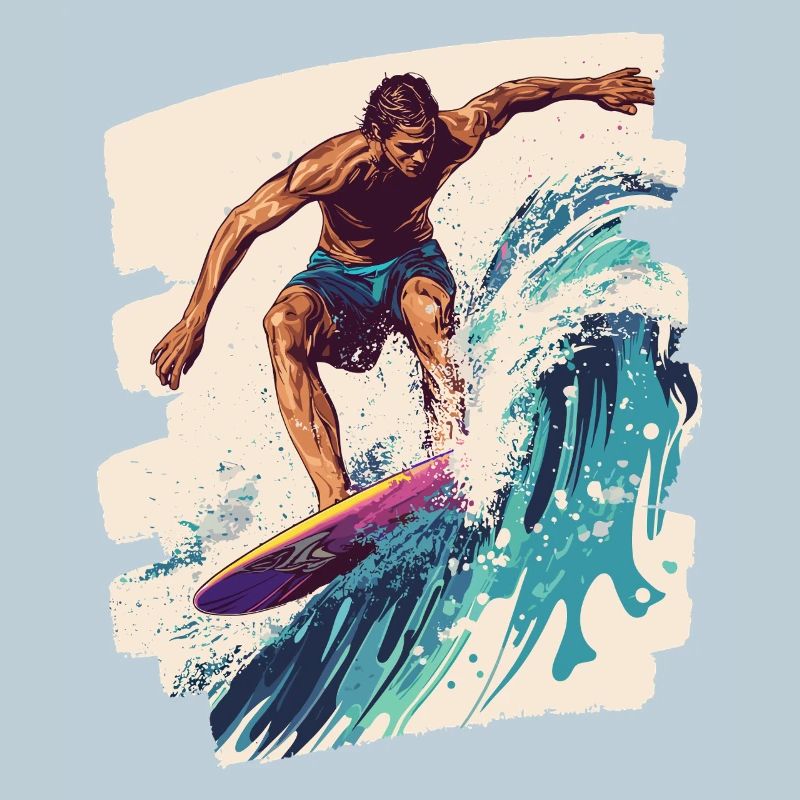 Surfer Surfen Surfbrett Surfing
