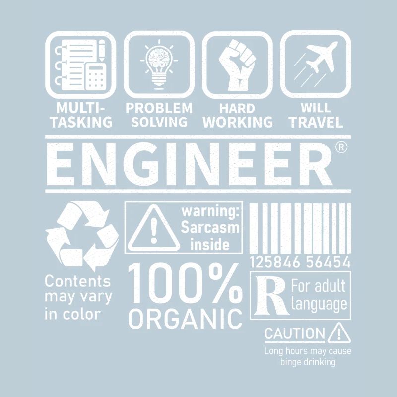 engineer multitasking problem solving hard working