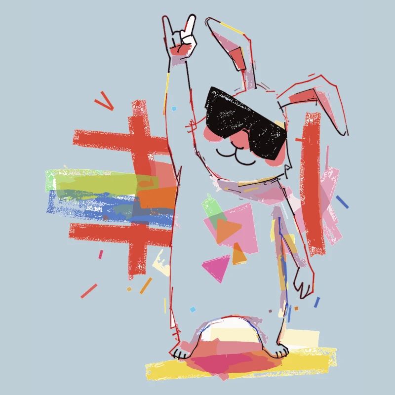 Regenbogenroboter Partystar