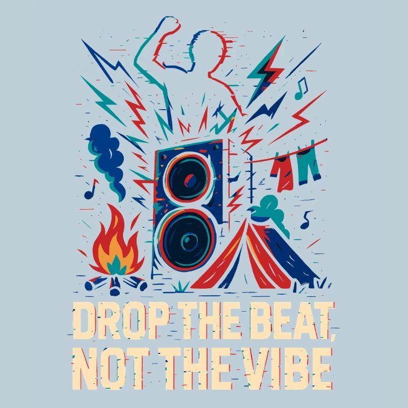 Lass den Beat fallen, nicht den Vibe