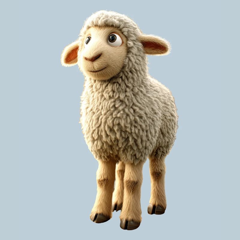Sheep Lamb Sheep Domestic Sheep Shepherd Sweet Sheep
