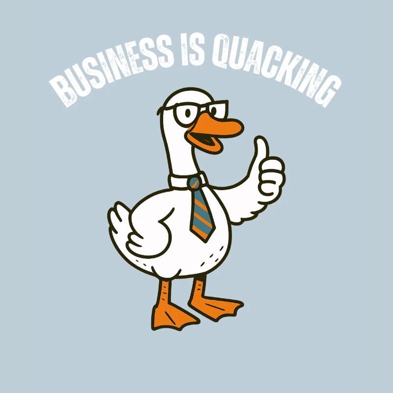 Quacking Business Duck