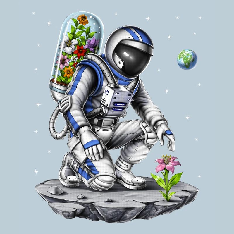 Space Astronaut Botanist