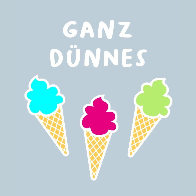 Ganz dünnes Eis coole Quotes Bürohumor Eiscreme
