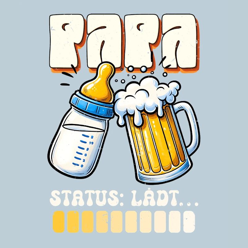 Expectant father DAD STATUS LOADING Funny