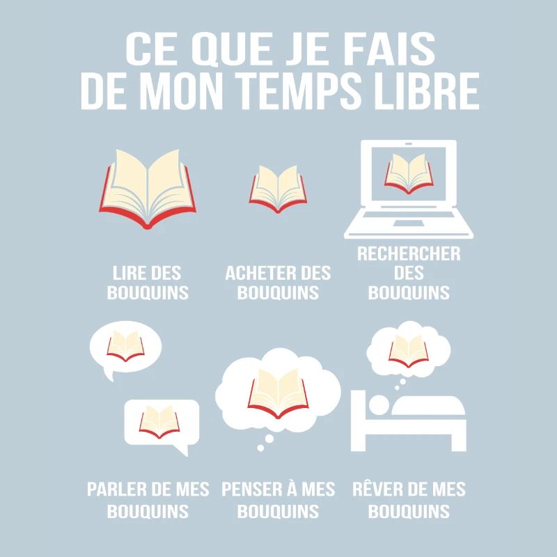 Ce que je fais de mon temps libre Bouquins Addict