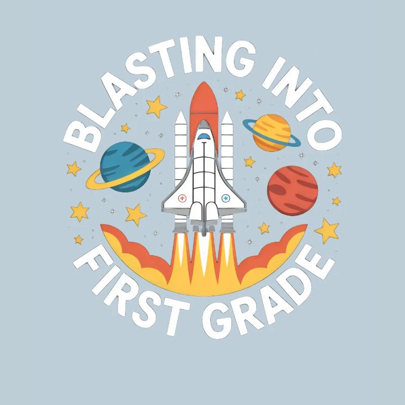Blasting Hard Into First Grade Back To School