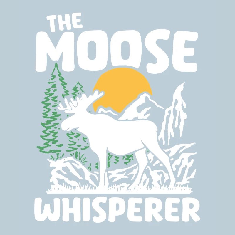 Moose Nature Silhouette Design