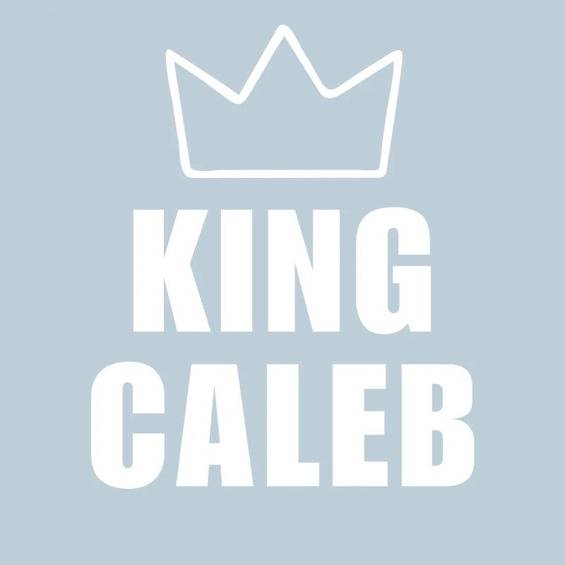 King Caleb Crown Shirt – Name beginnt mit C