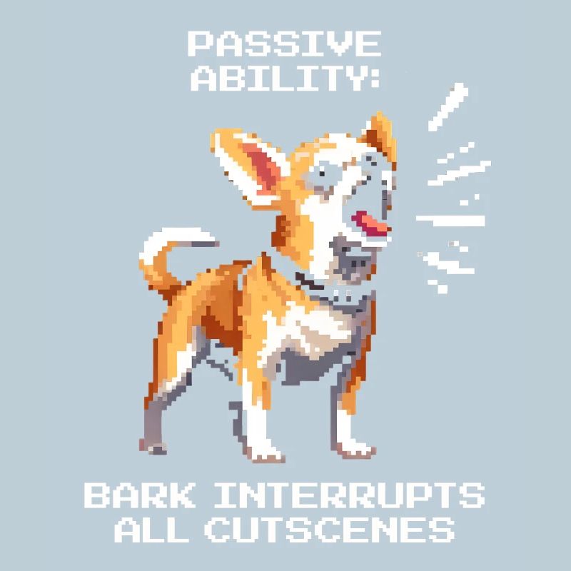 Passive: Barking stops cutscenes | Chihuahua