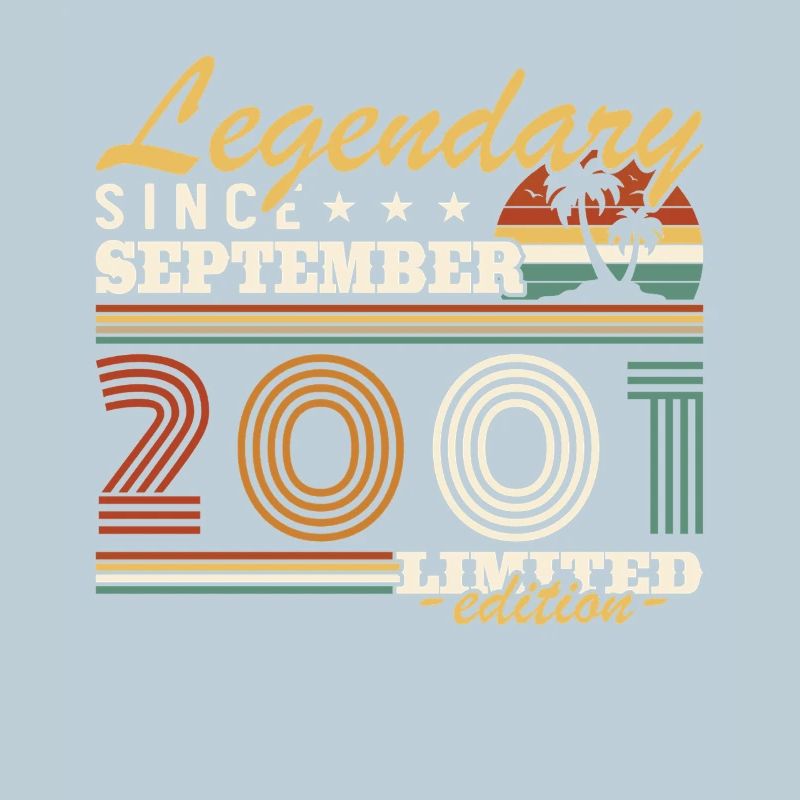 September 2001 Vintage Retro Geburtstagsgeschenk