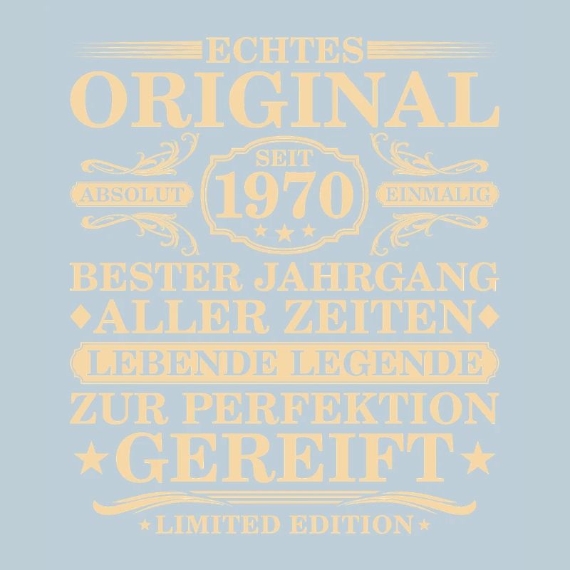 Original since 1970 - 55th birthday