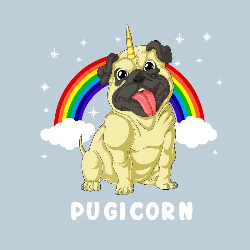 Mops Einhorn