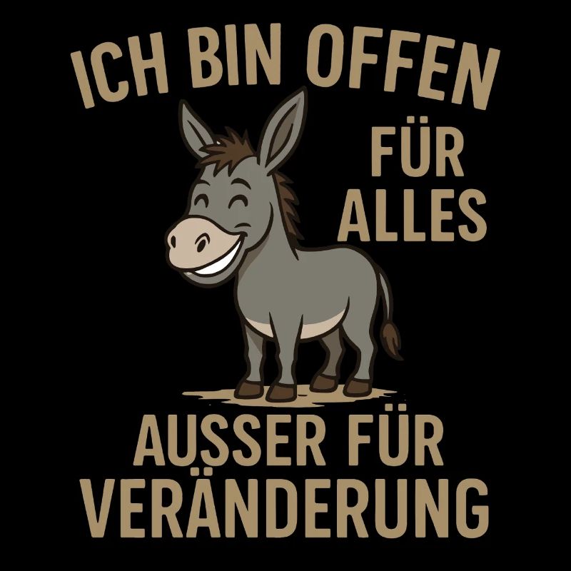 Humorous donkey motivational message