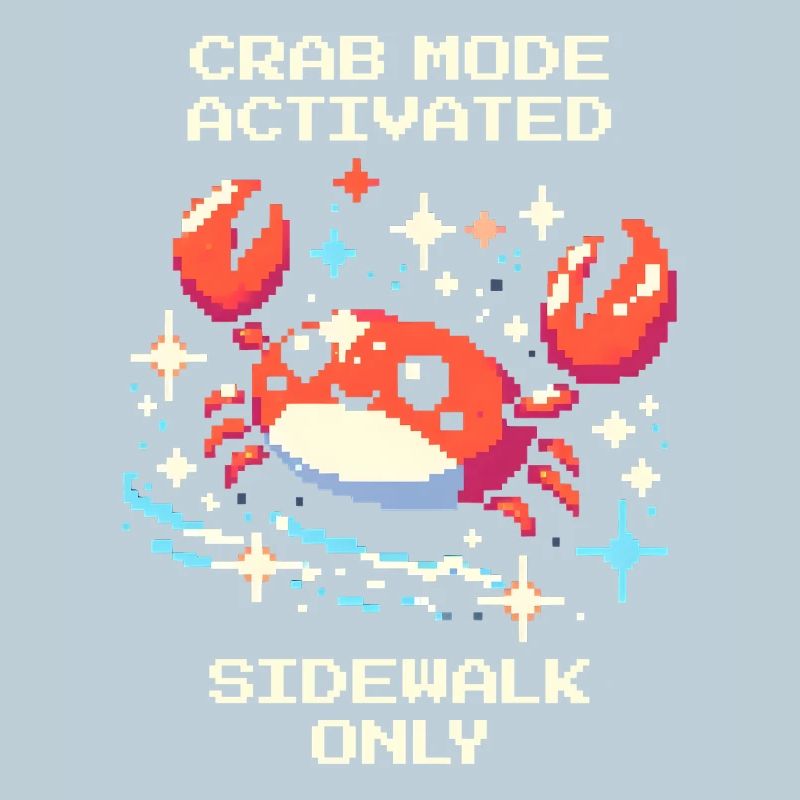 Crab mode activated: sideways only | Crab