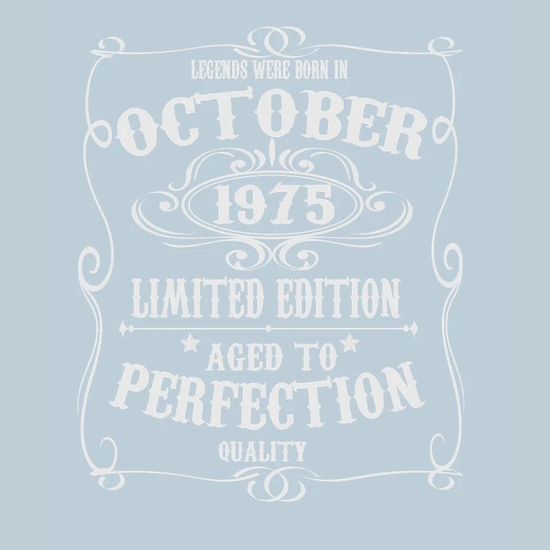 Legends were born in October 1975