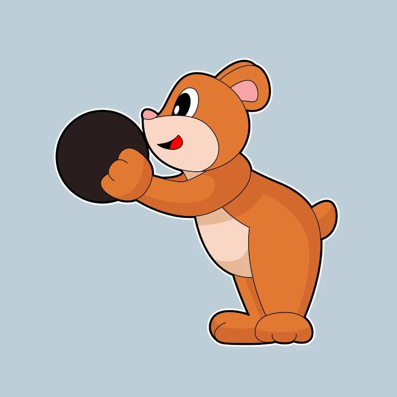 Bear Bowling Boule de bowling