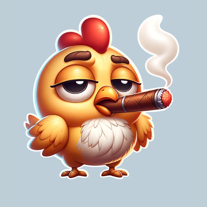 Huhn Zigarre