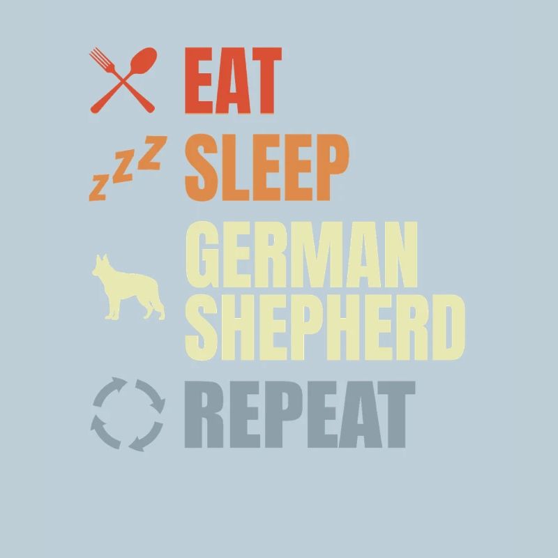 Schäferhund Routine