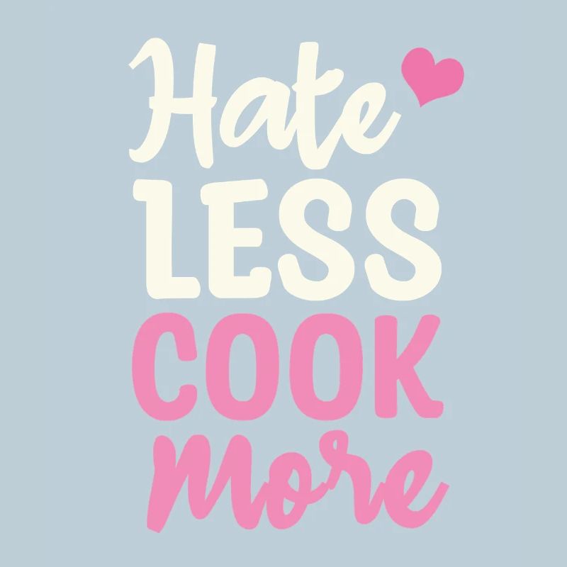 Détester, moins, cuisiner, plus