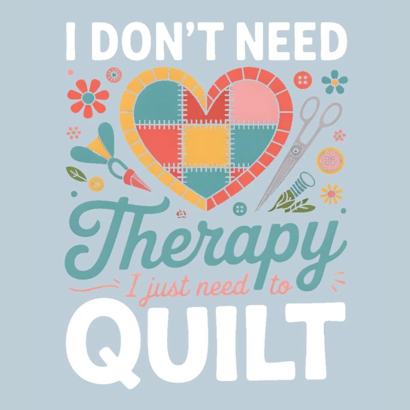 Patchwork Heart Therapy Quilt