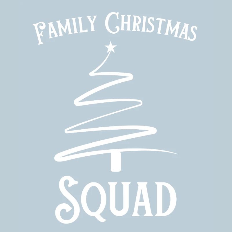 Family Christmas Tree Squad
