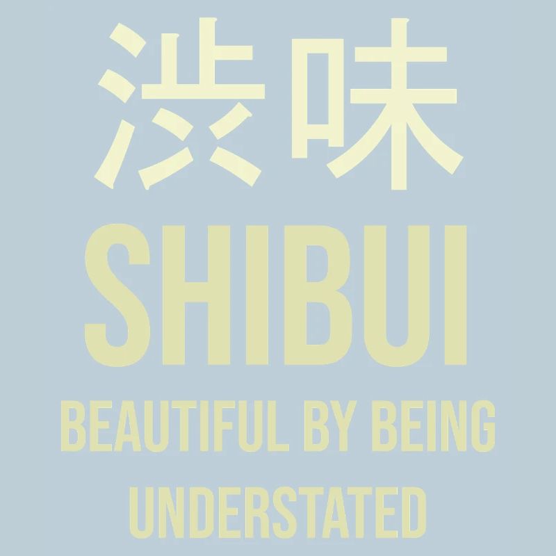 Shibui Schlanker Minimalismus