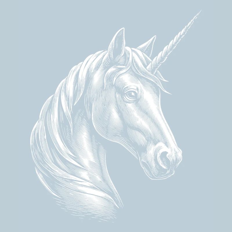 Einhorn Pony Reiterin Pferde Reiten Einhörner