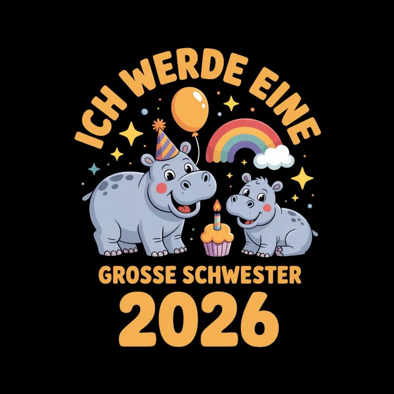 Ich werde eine grosse Schwester 2026 Hippo