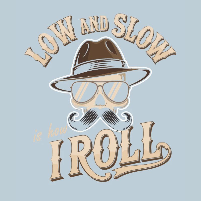 Low and Slow Roll BBQ Motiv