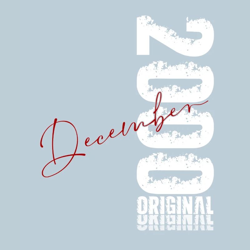 25th Birthday Original December Year 2000