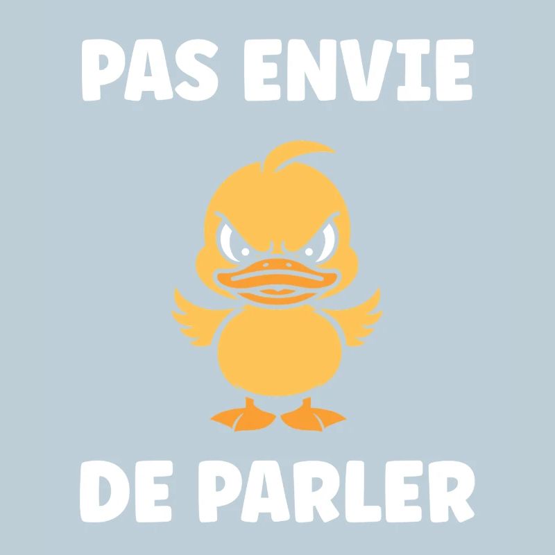 Pas envie de parler Canard