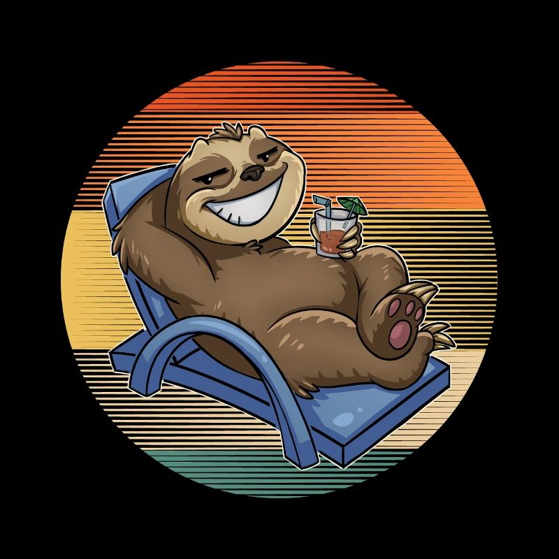Faultier Urlaub