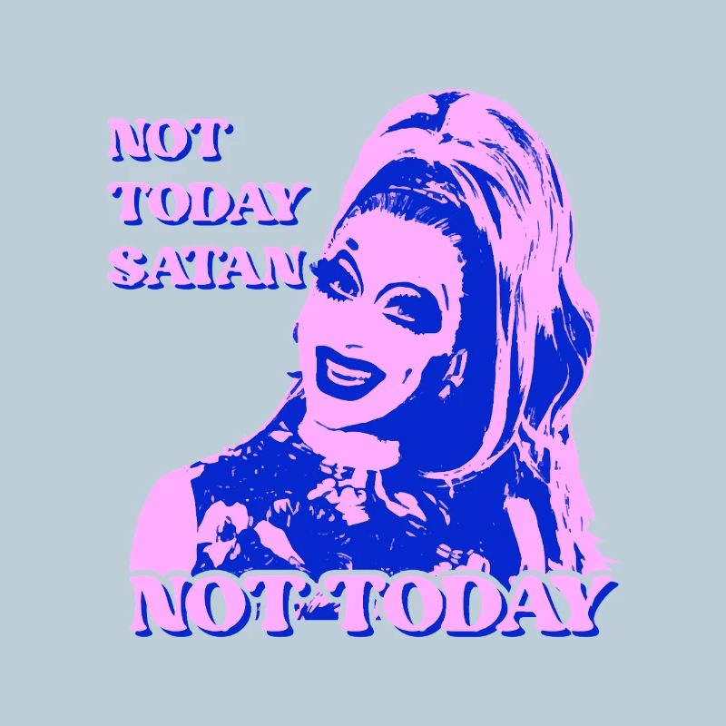 Nicht heute Satan Pop Art