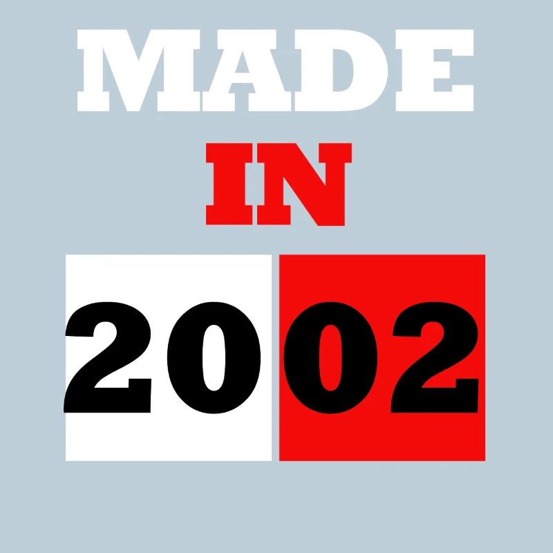 Made in 2002 Anniversary