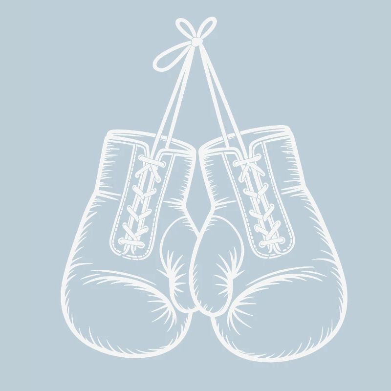 Handgemalte Boxhandschuhe Duo
