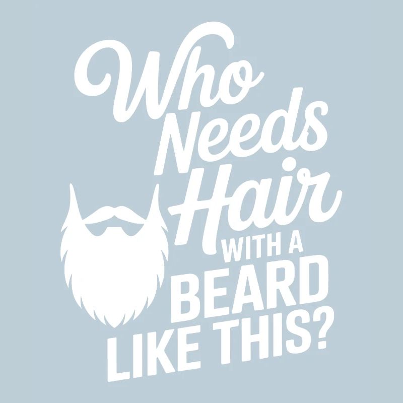 Qui a besoin de cheveux avec une barbe comme celle-ci, Bart Glatze