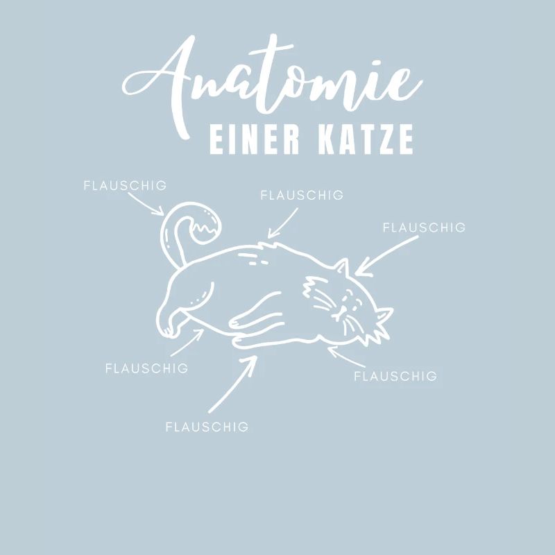 Anatomie einer Katze – alles flauschig