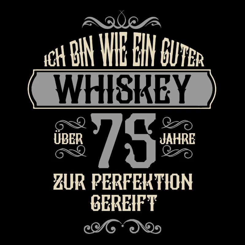 75. Geburtstag 75 Jahre alt Spruch Geschenk